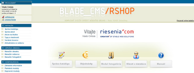 RSHOP - essential help with e-shop management